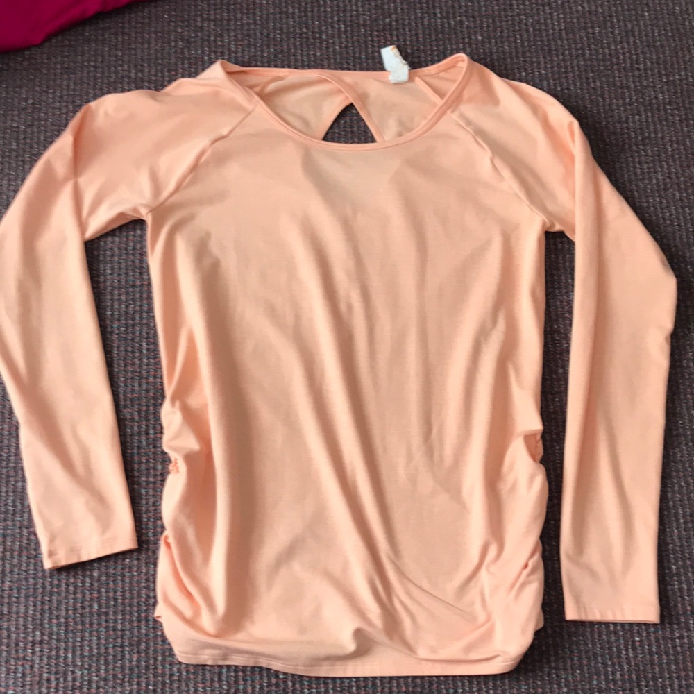 Long sleeve workout top